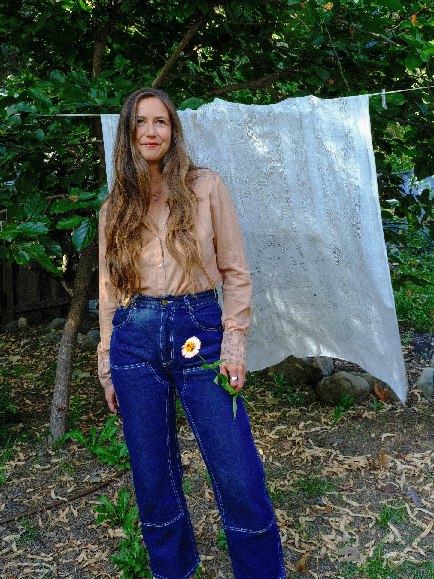 Cutch & Logwood Western Blouse