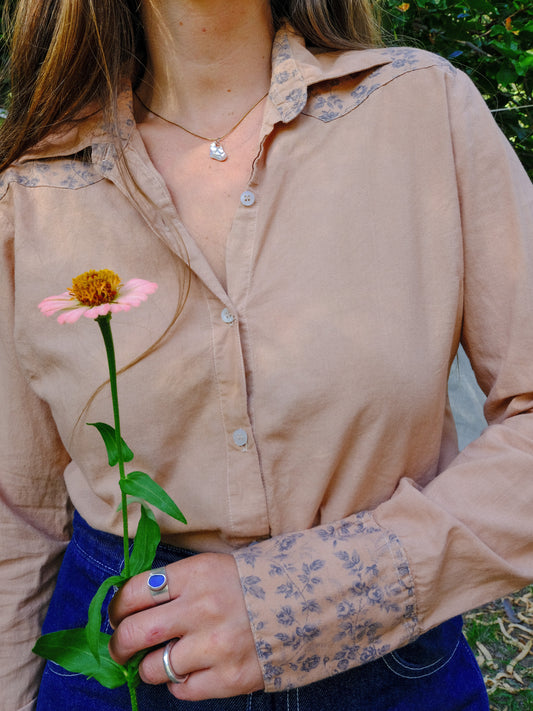 Cutch & Logwood Western Blouse