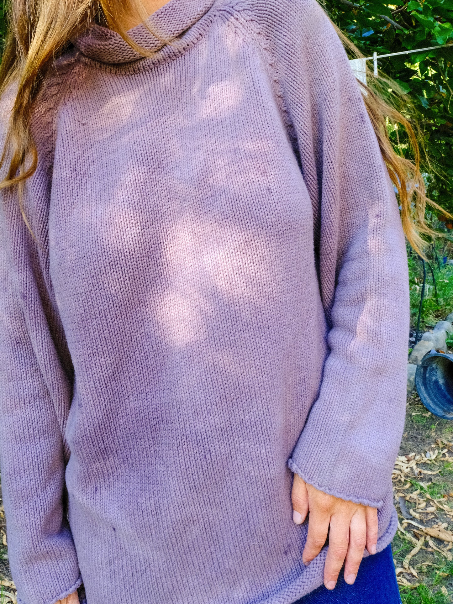 Seqouia Cotton Knit Long Sweater