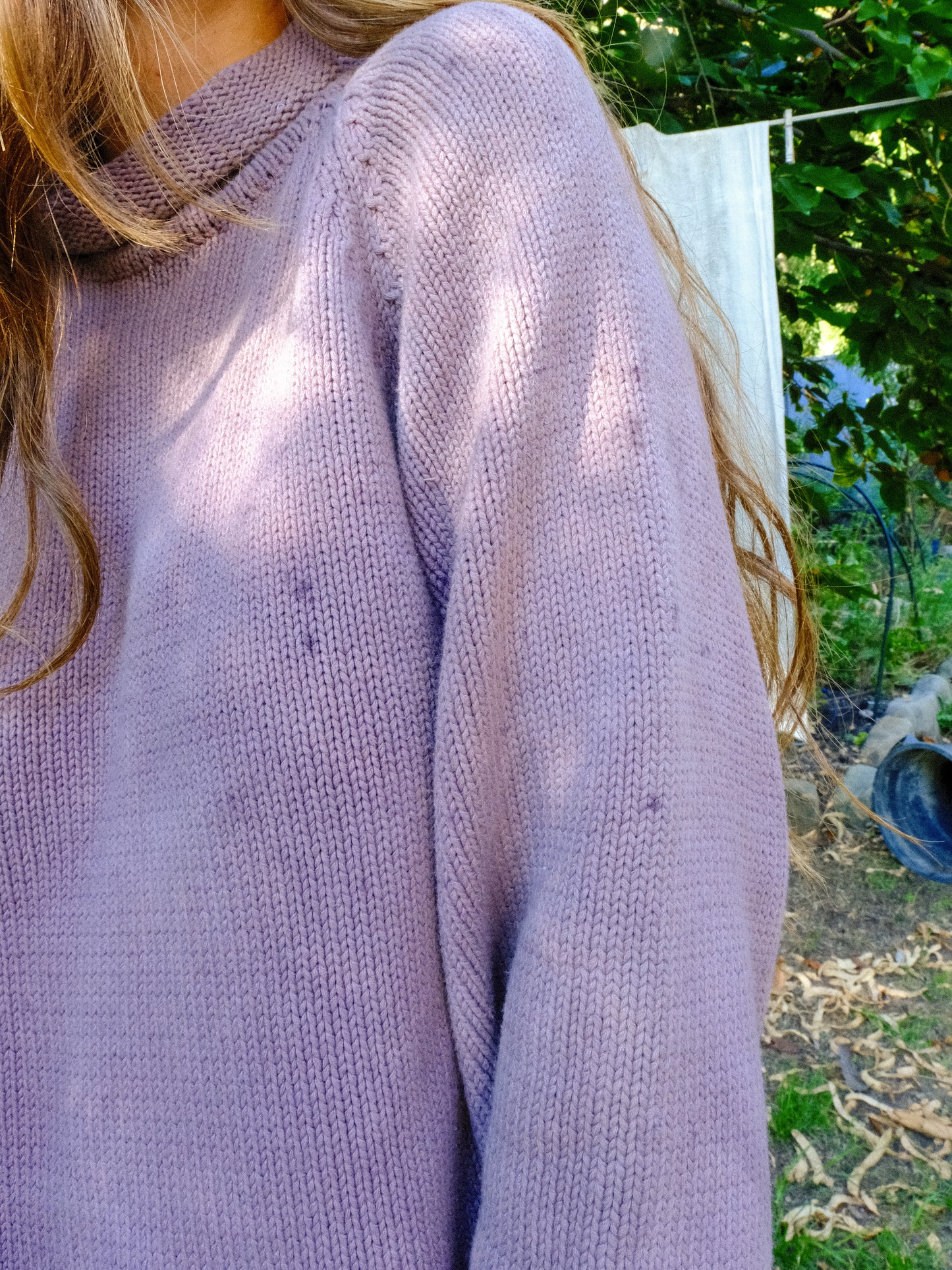 Seqouia Cotton Knit Long Sweater