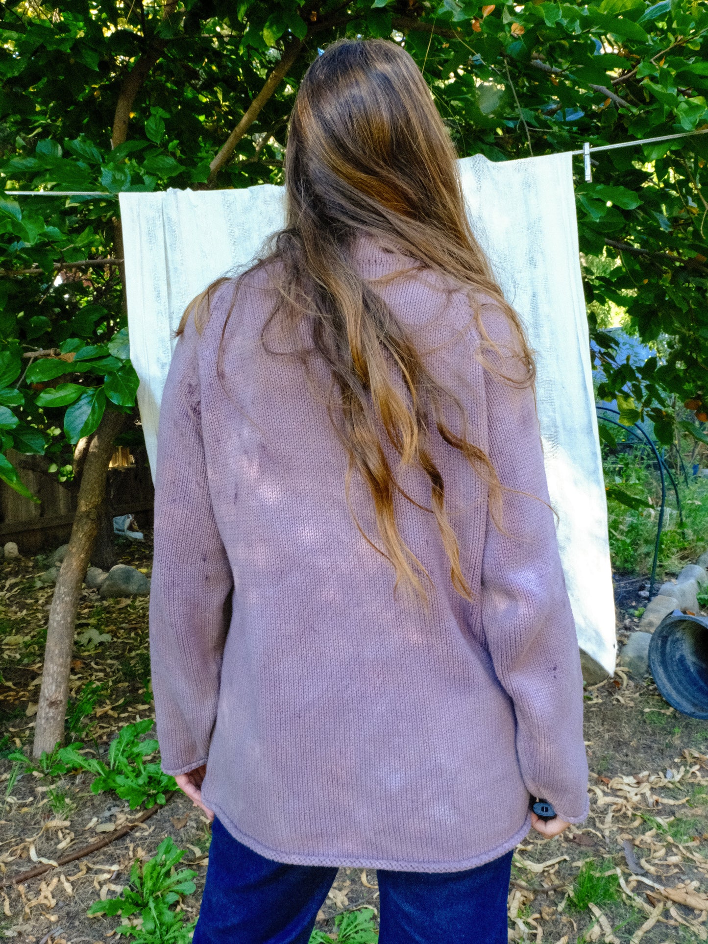 Seqouia Cotton Knit Long Sweater