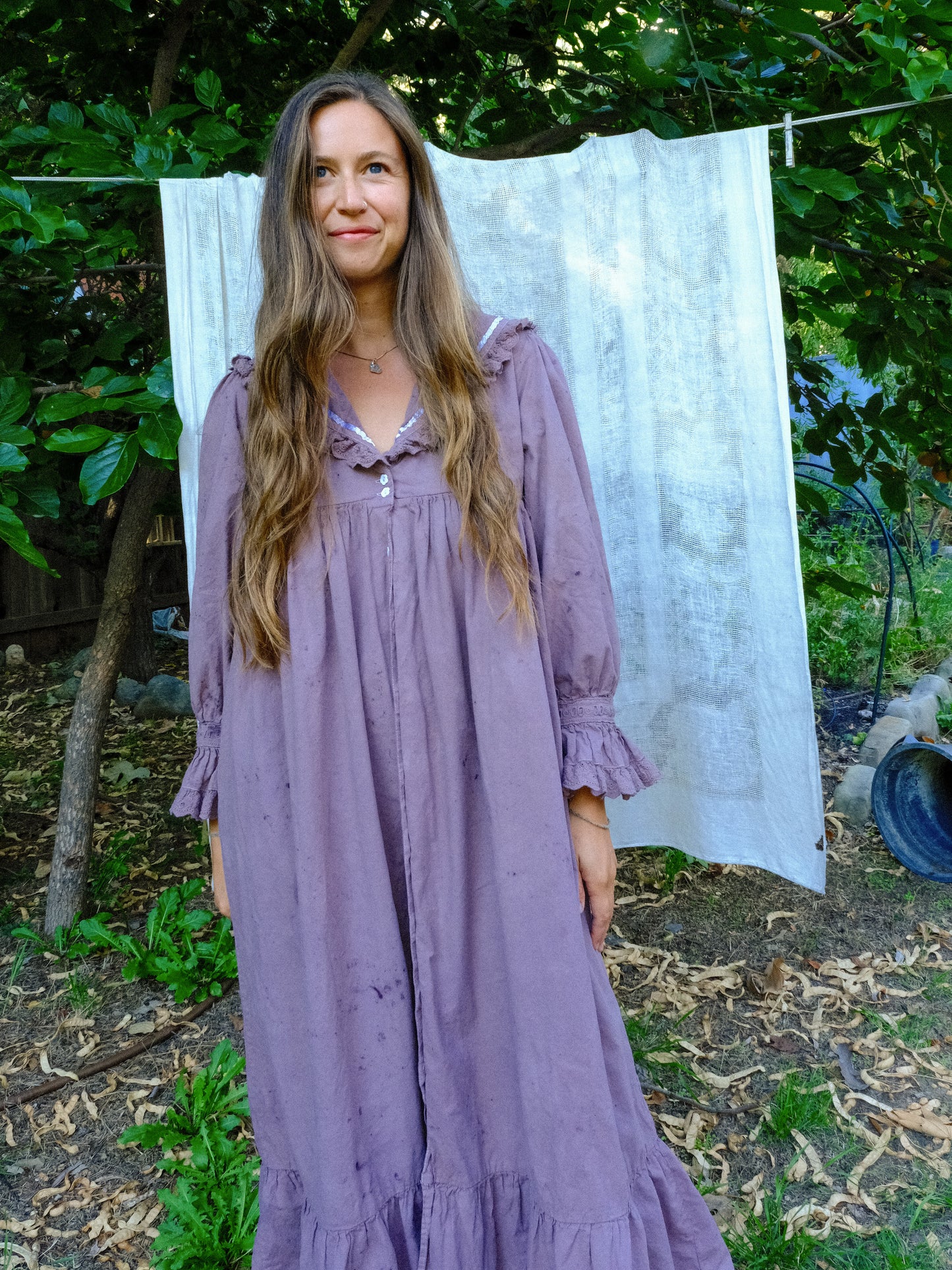 Seqouia Empire Gathered Maxi Dress