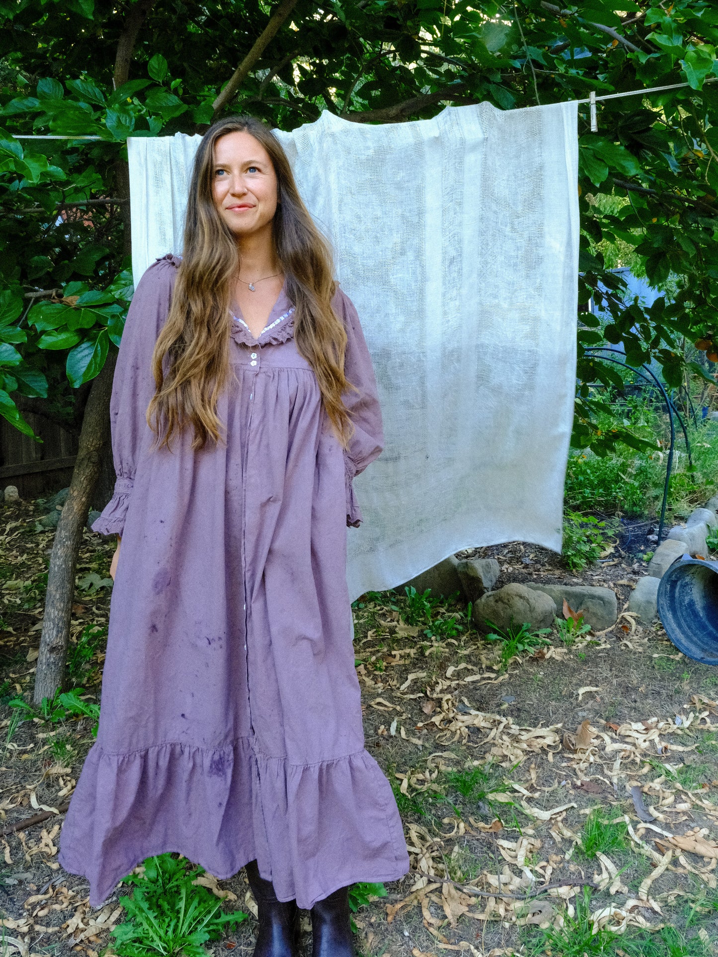 Seqouia Empire Gathered Maxi Dress