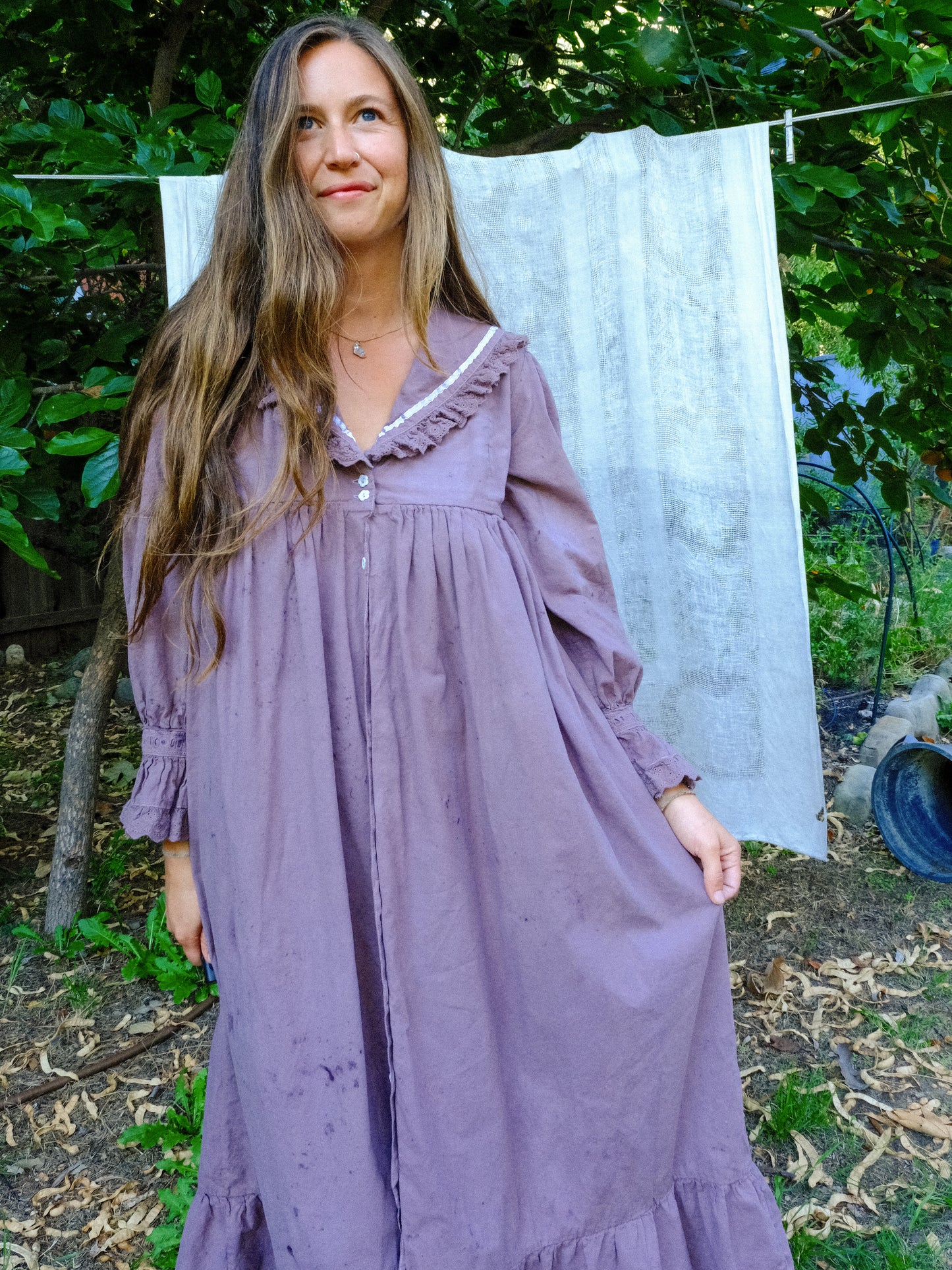 Seqouia Empire Gathered Maxi Dress