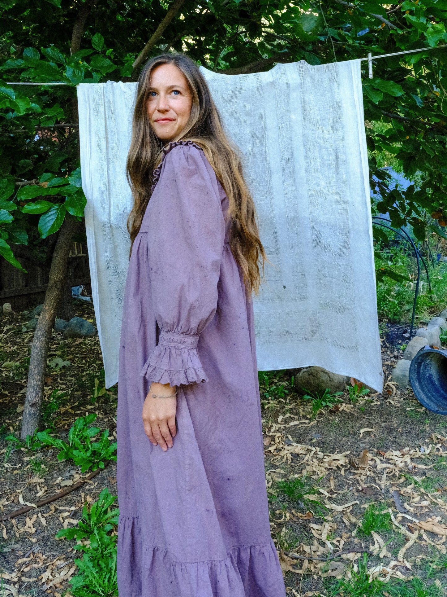 Seqouia Empire Gathered Maxi Dress