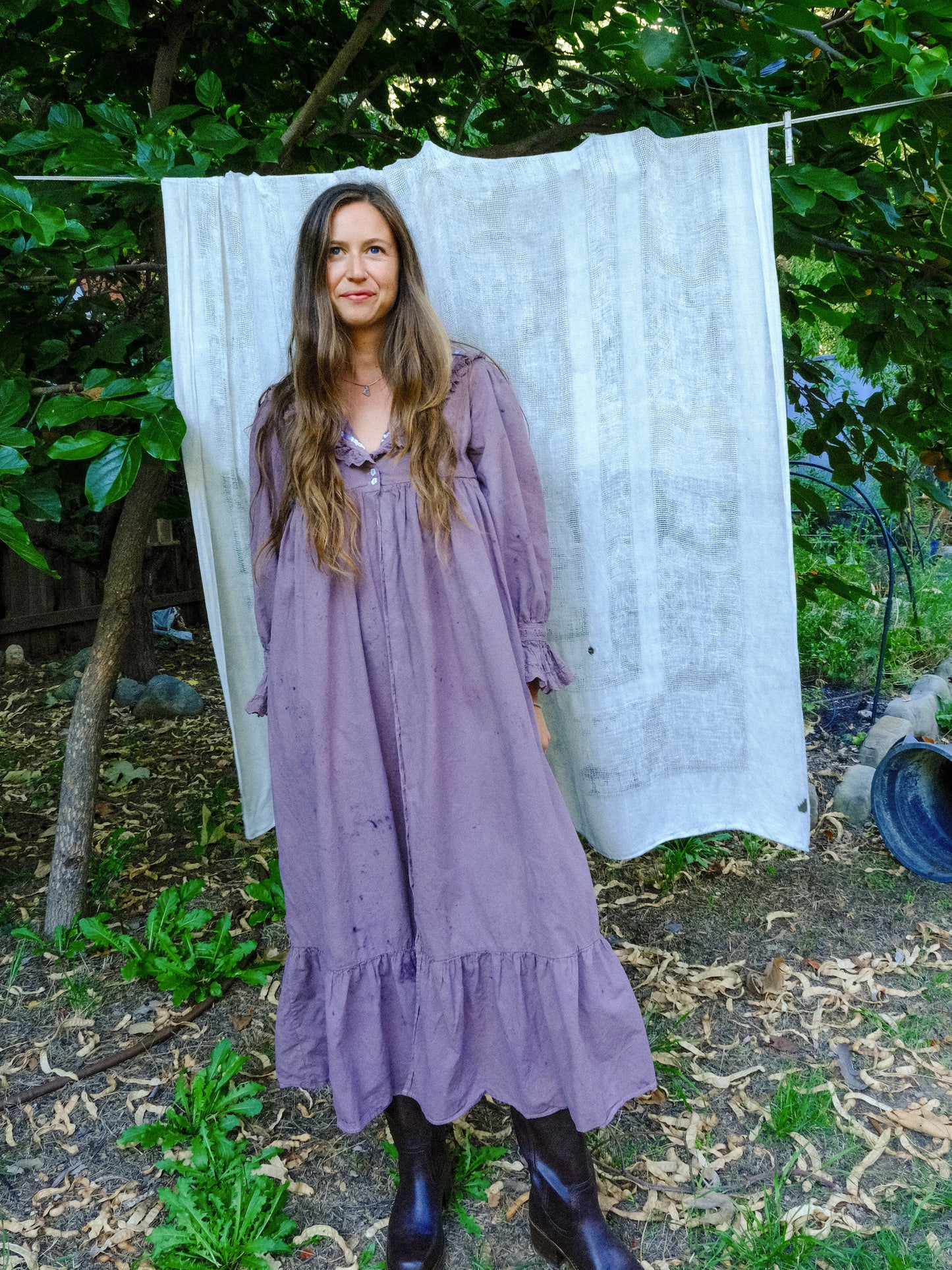 Seqouia Empire Gathered Maxi Dress