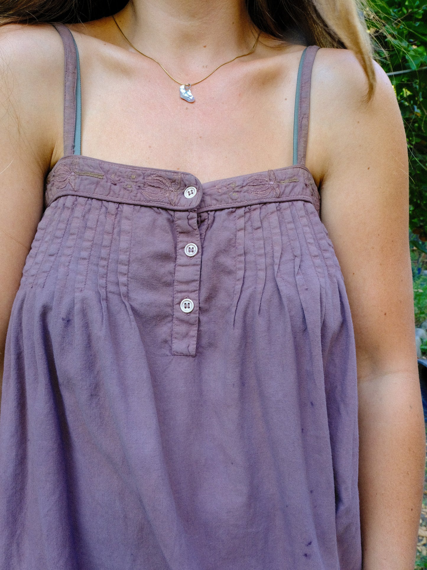 Seqouia Pleated Strappy Dress