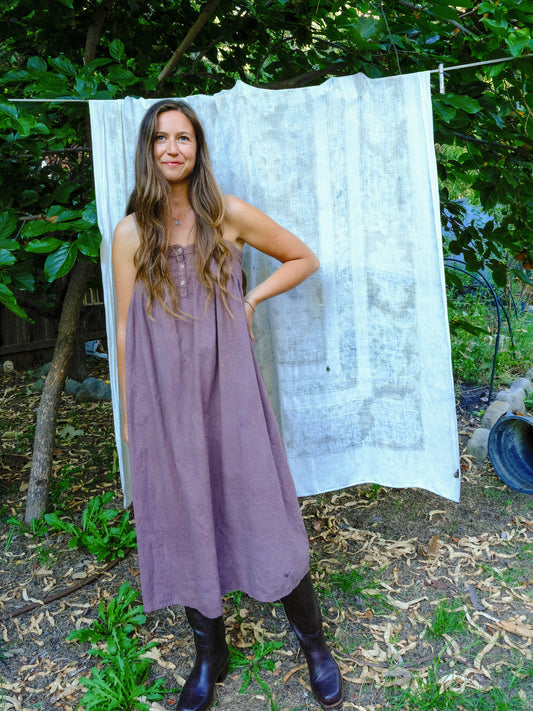 Seqouia Pleated Strappy Dress