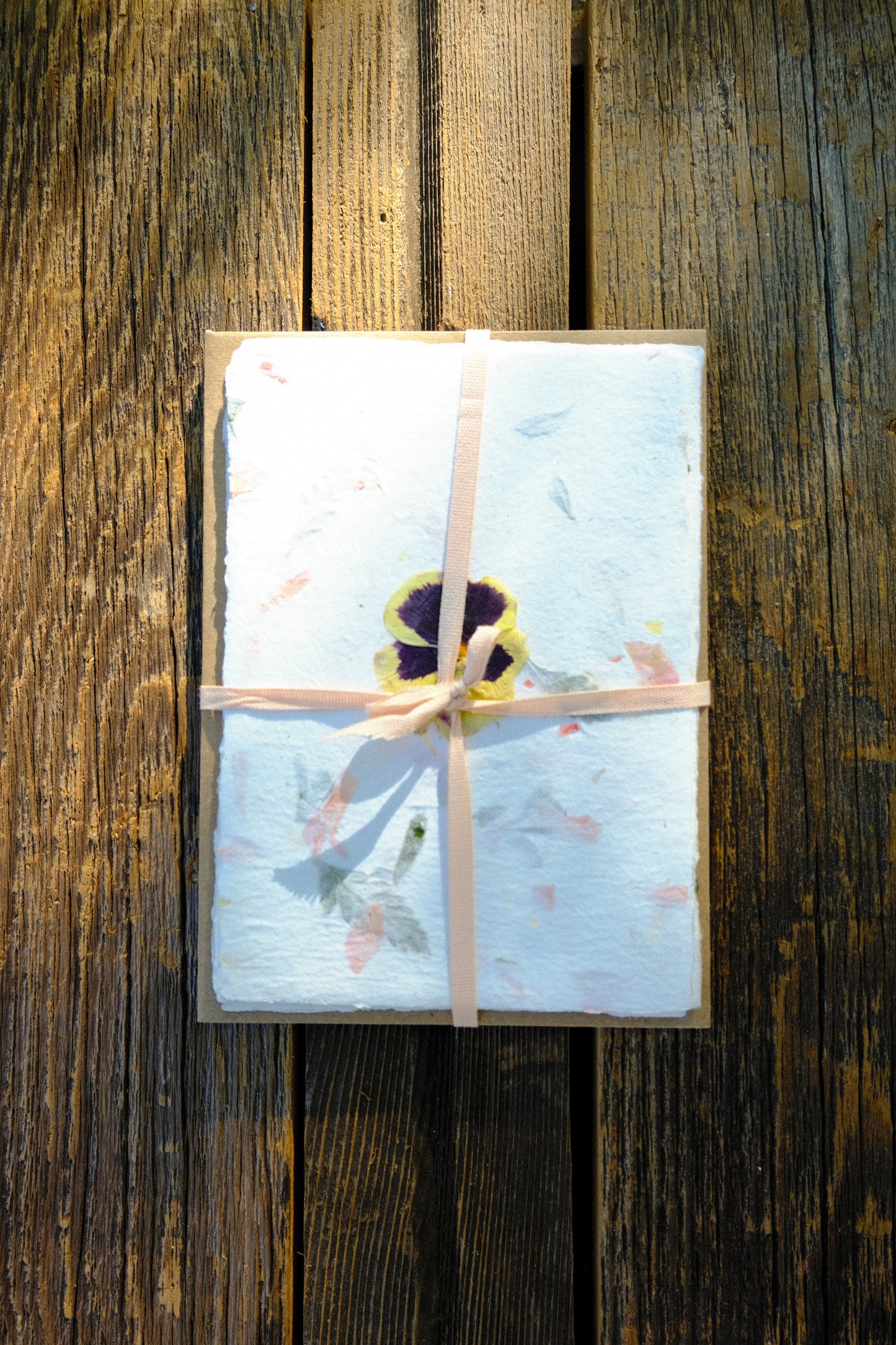 Garden Flower Card Set with Wax Seal & Stamp