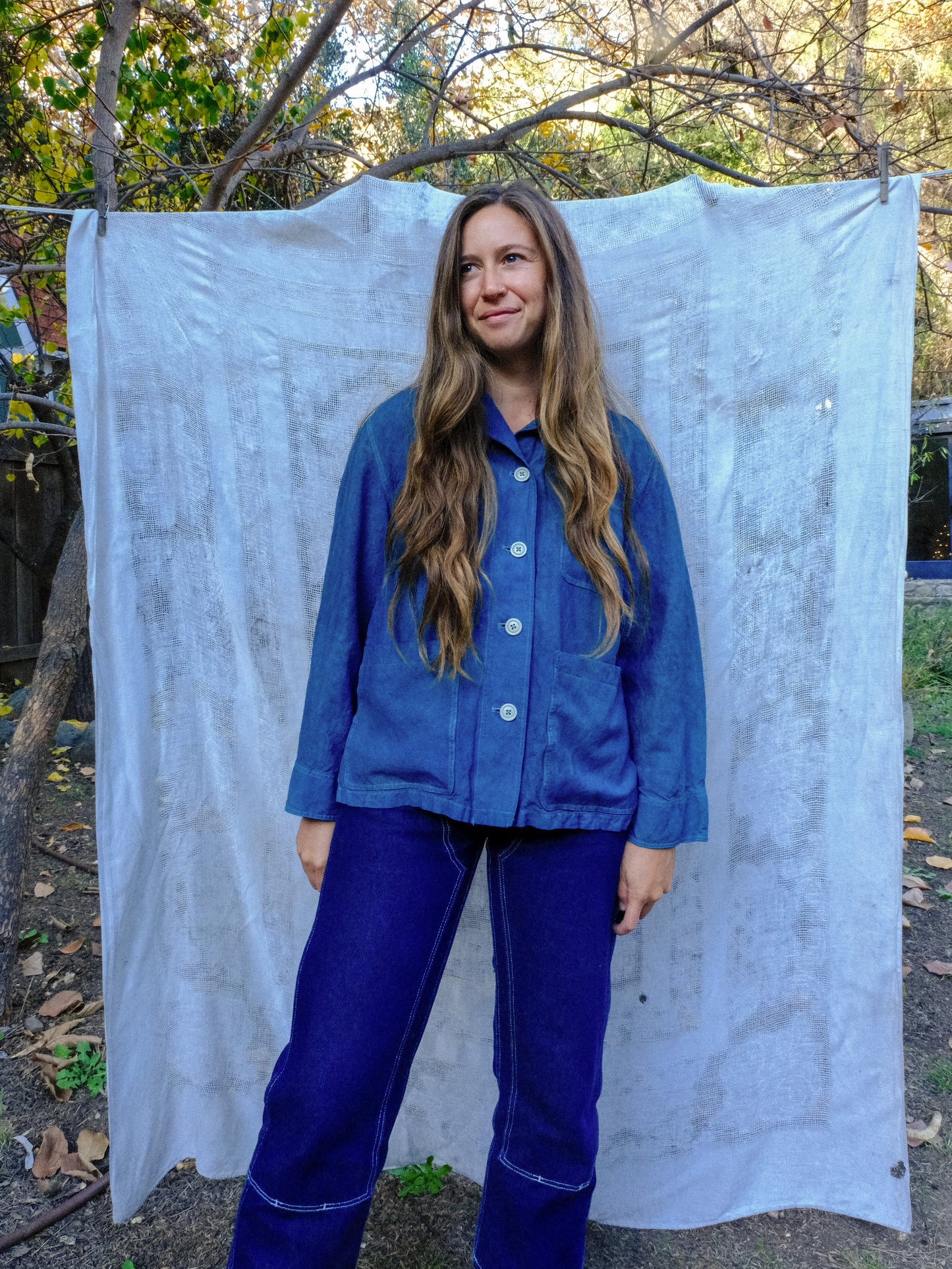 Indigo Super Soft Chore Coat