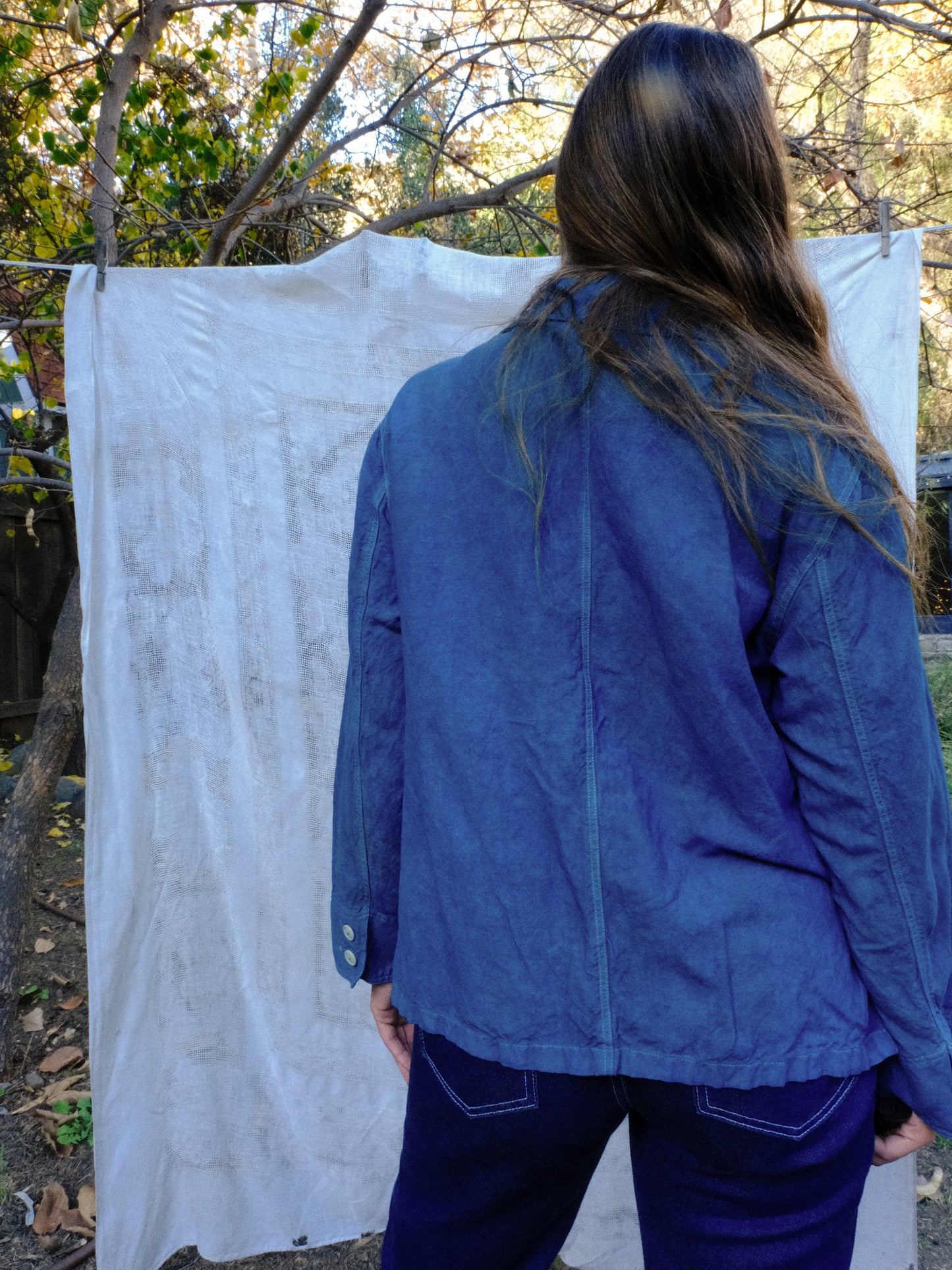 Indigo Super Soft Chore Coat