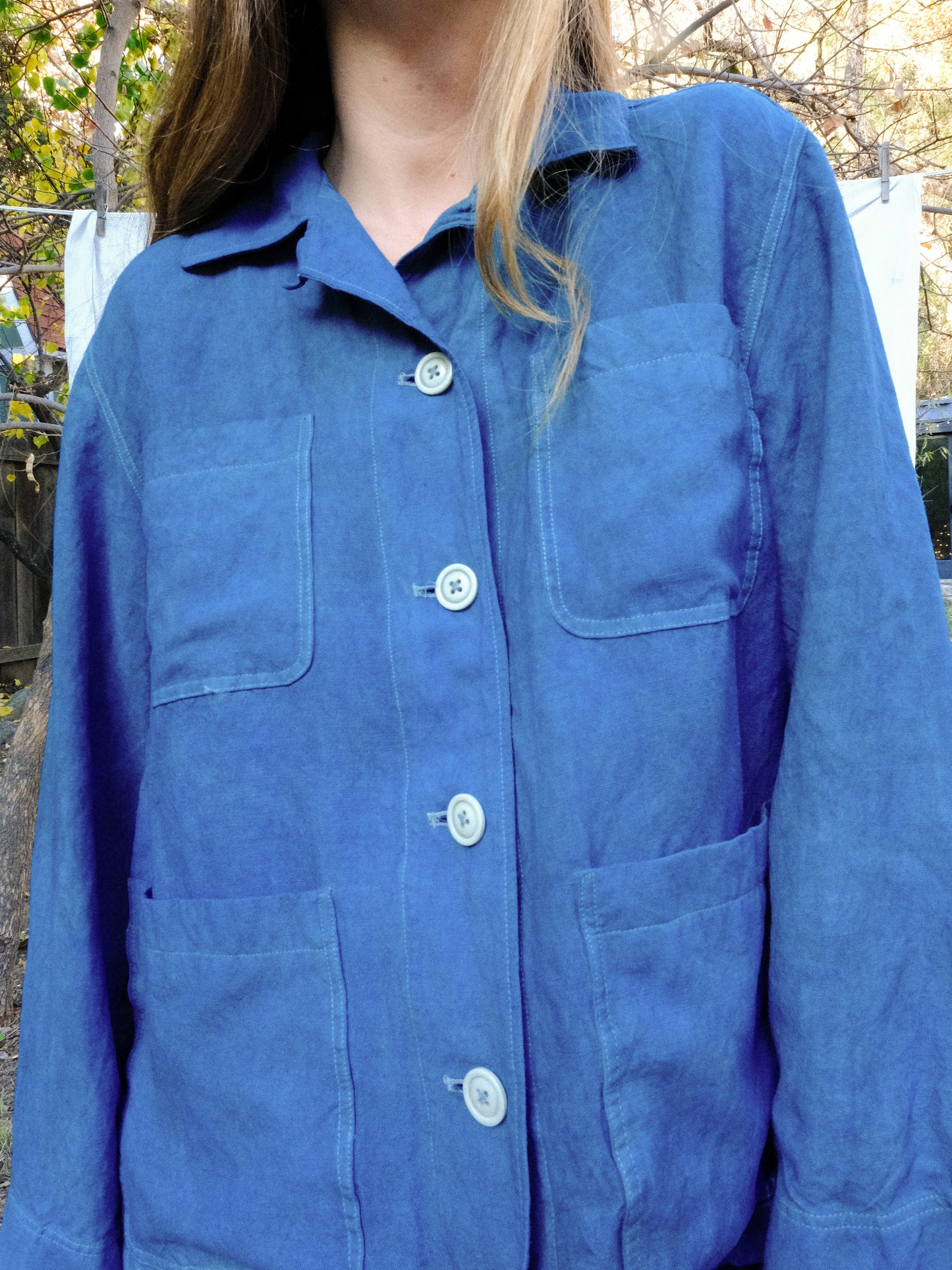 Indigo Super Soft Chore Coat