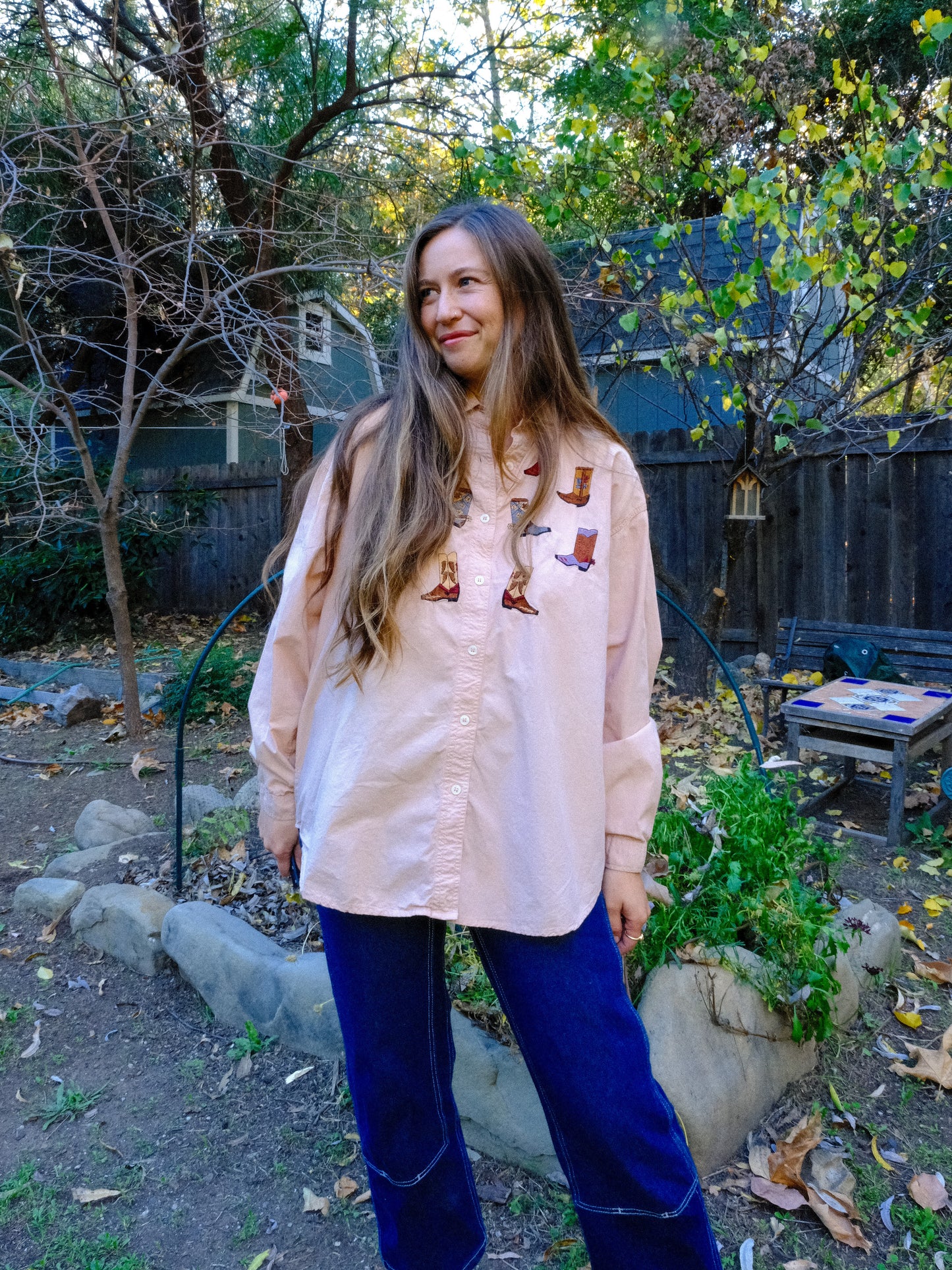 Cutch Cowboy Boot Button-down