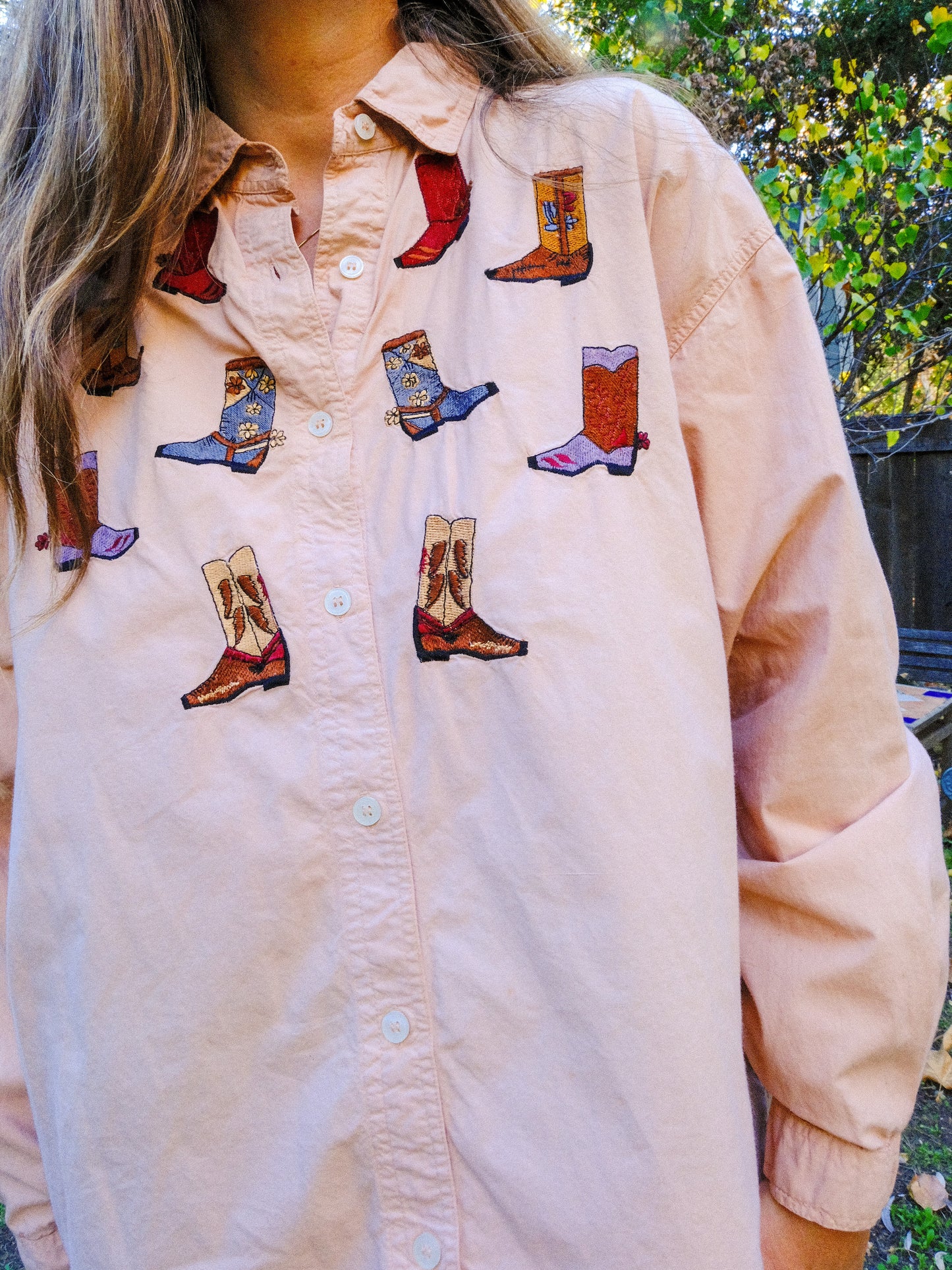 Cutch Cowboy Boot Button-down