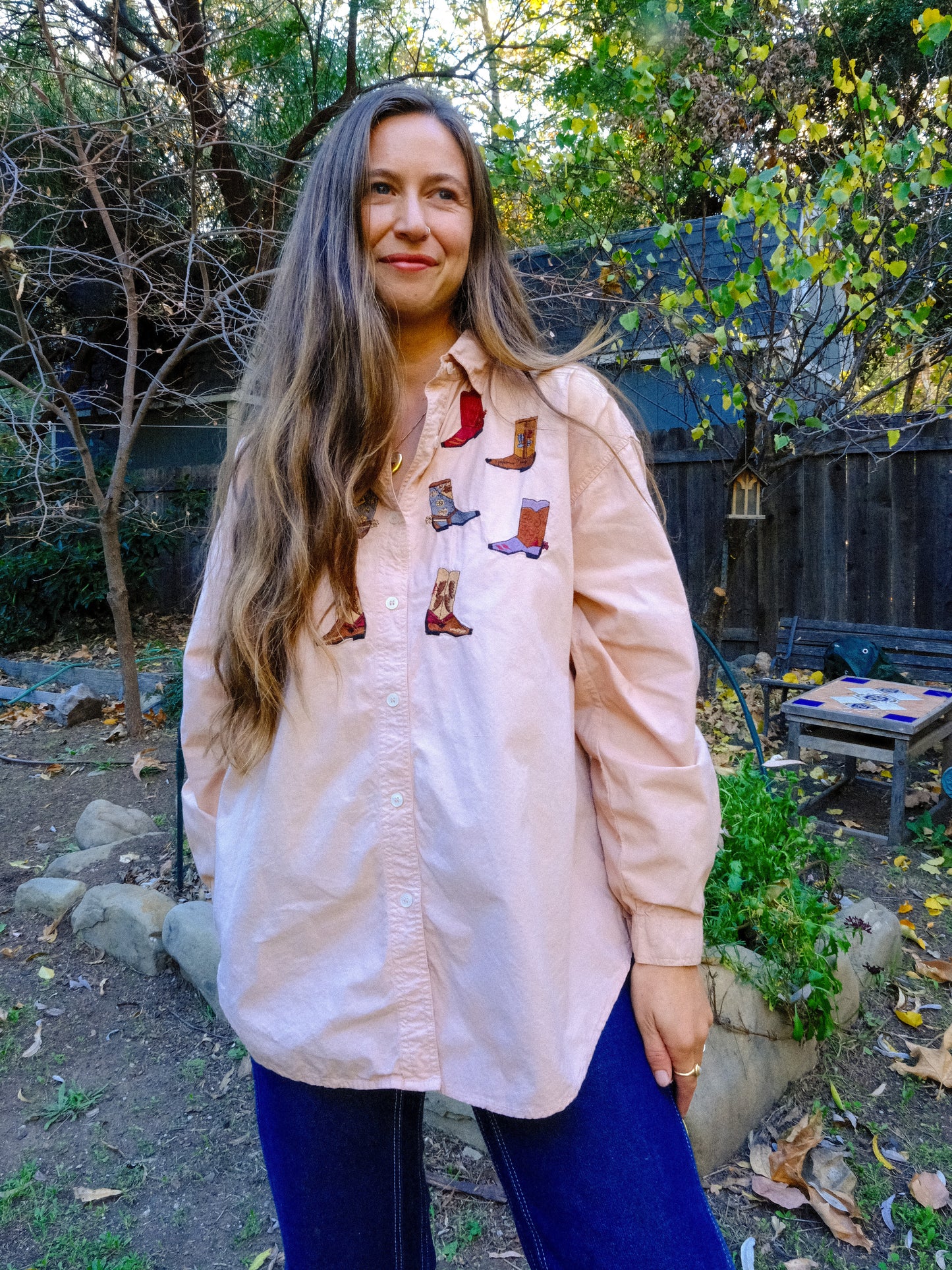 Cutch Cowboy Boot Button-down