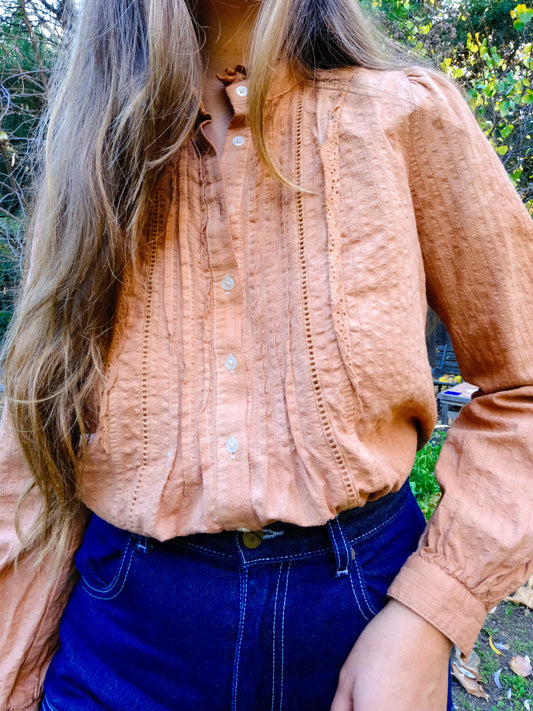 Cutch Embroidered Stripe Button Down