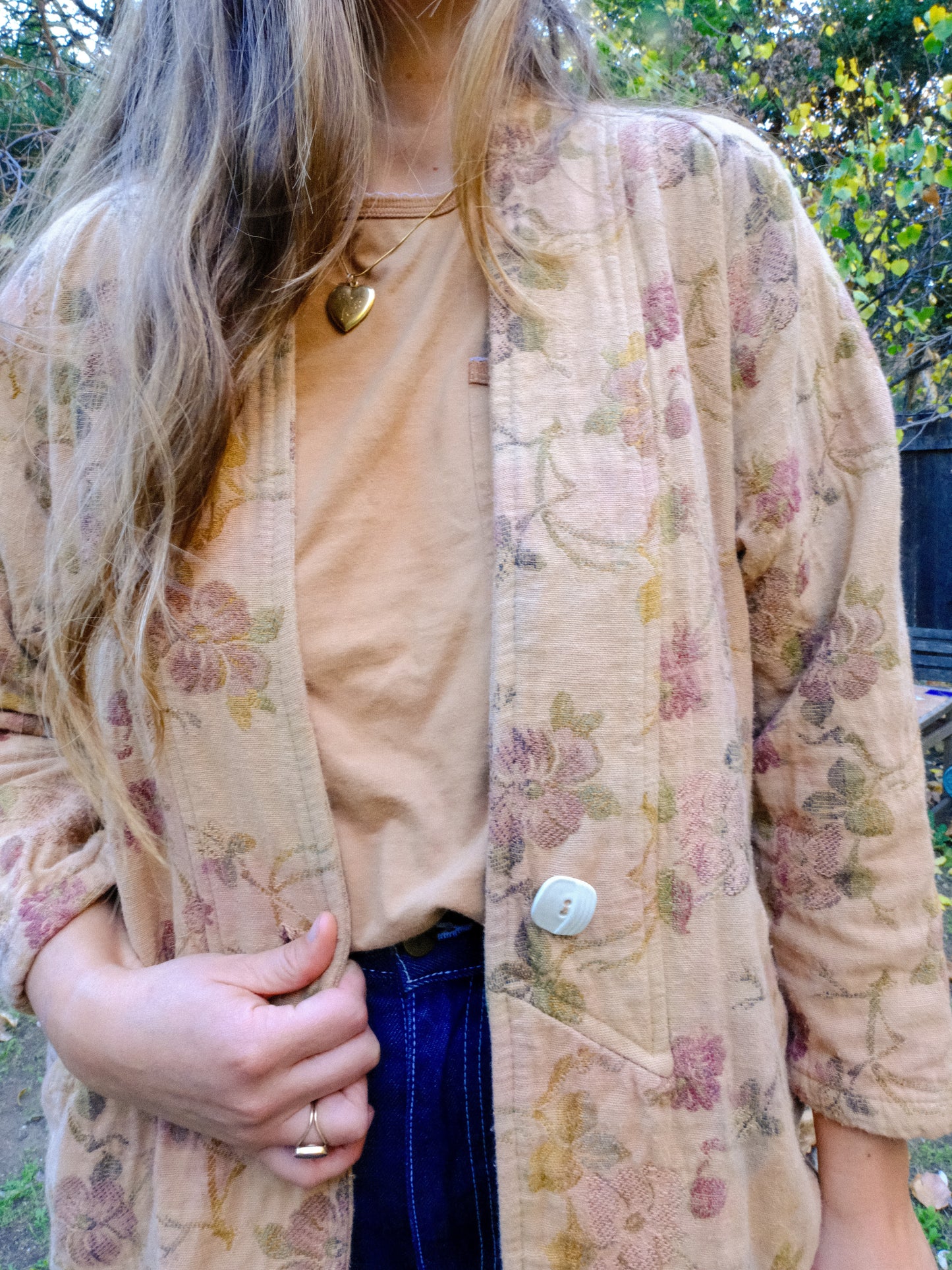 Cutch Floral Jacquard Jacket