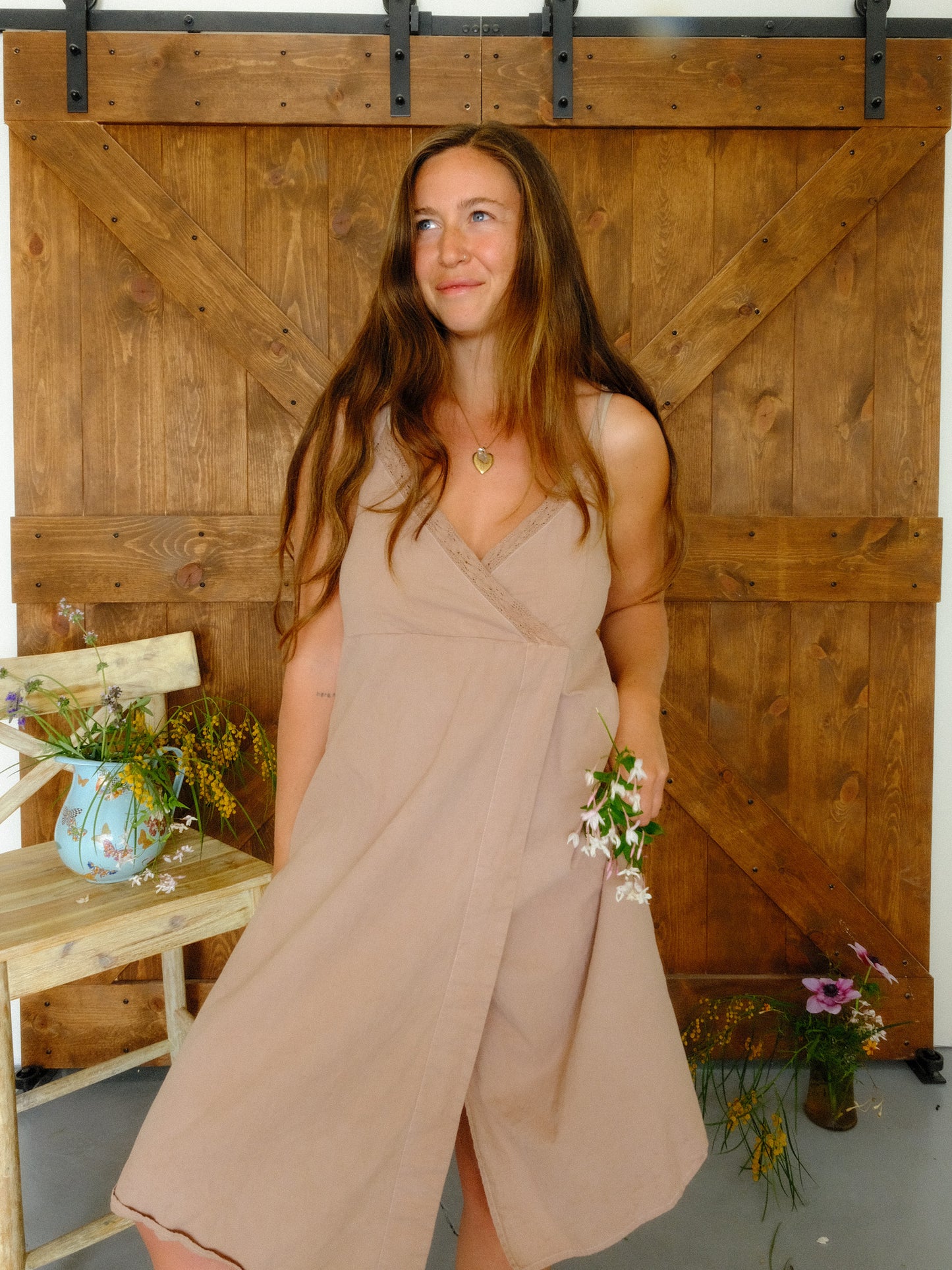 Logwood & Cutch Wrap Dress