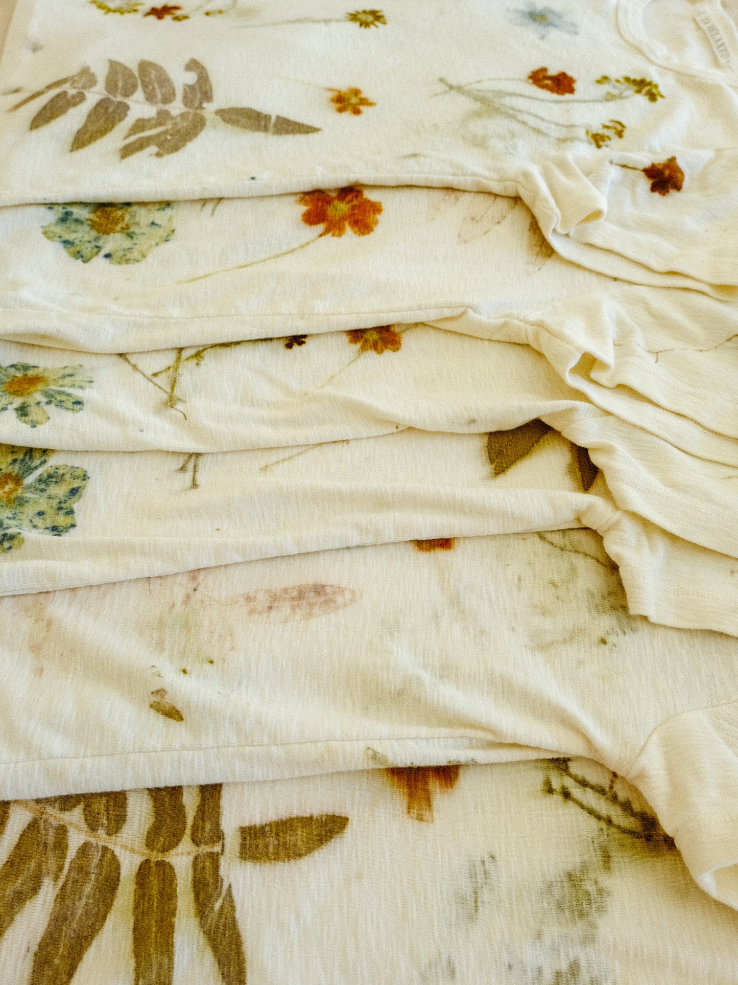 Eco-printed Organic Cotton Ojai Tee