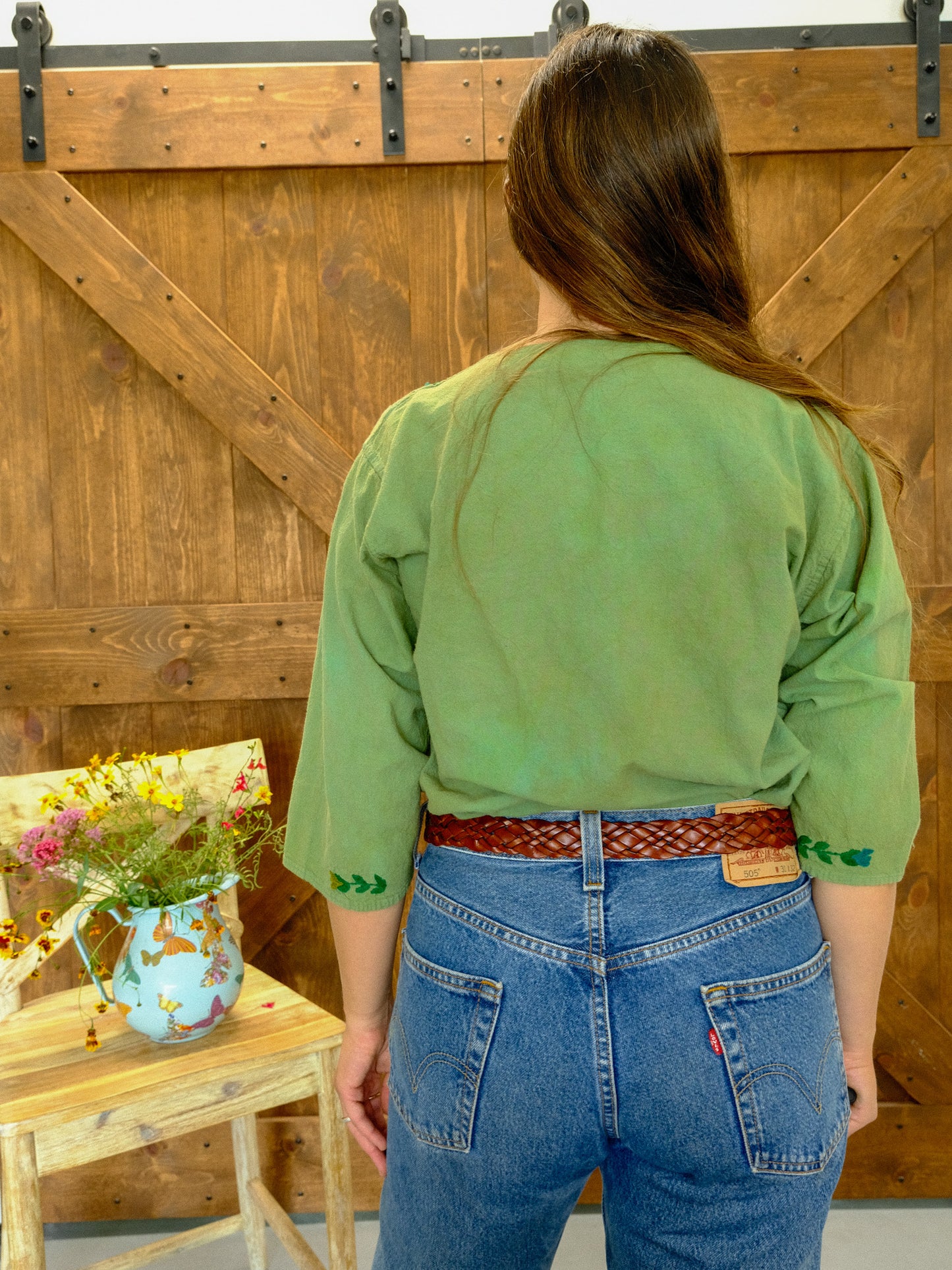 Marigold Embroidered Blouse