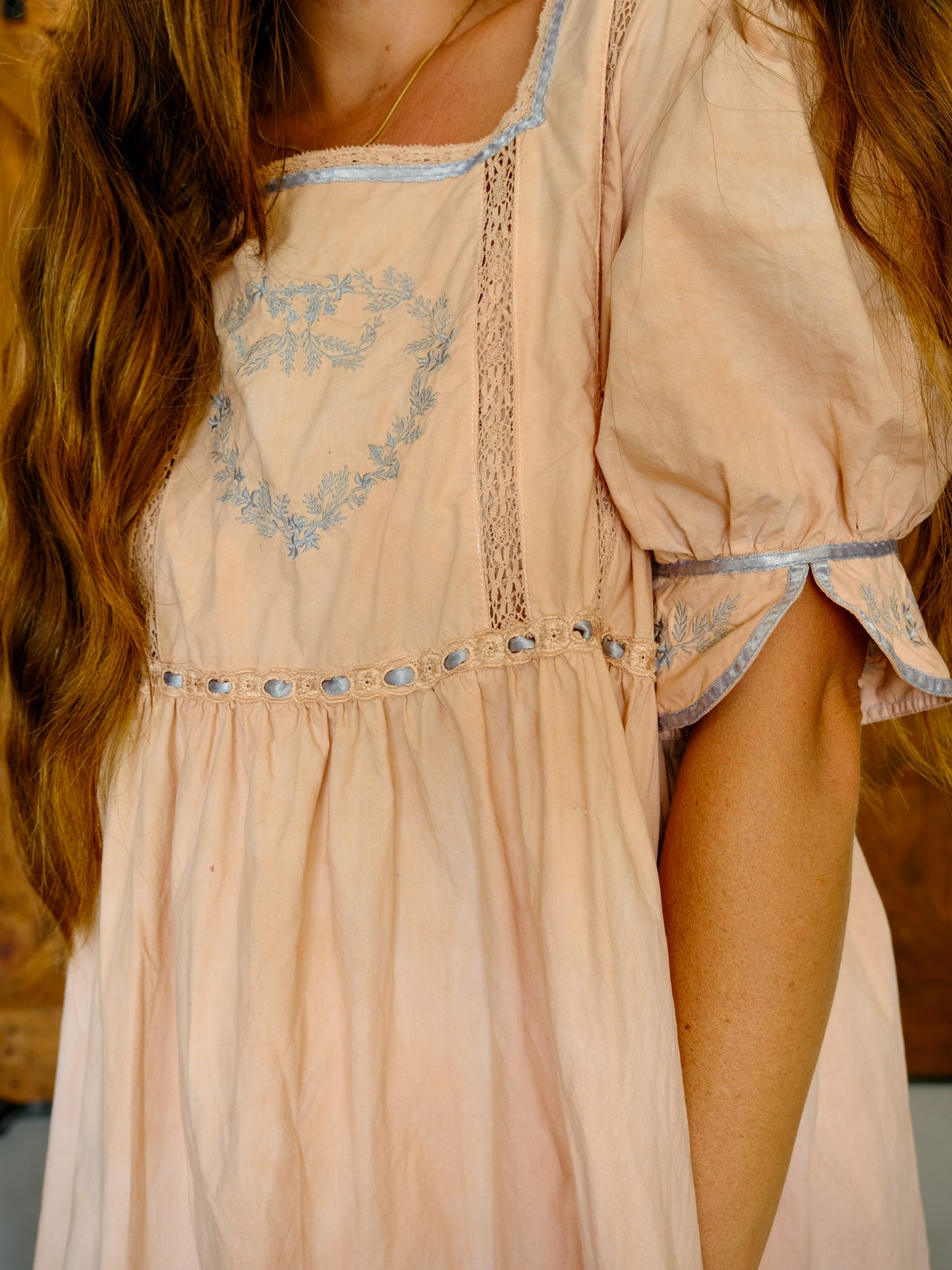 Cutch Embroidered Heart Dress