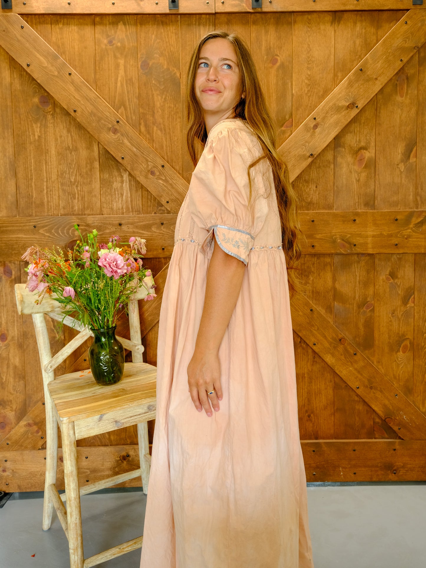 Cutch Embroidered Heart Dress