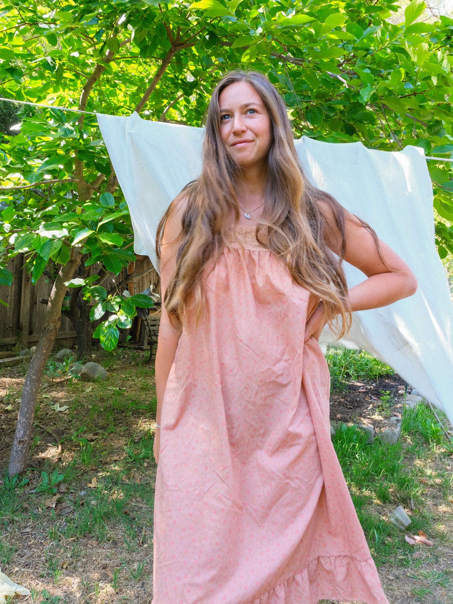 Cutch Lace & Ditsy Floral Dress