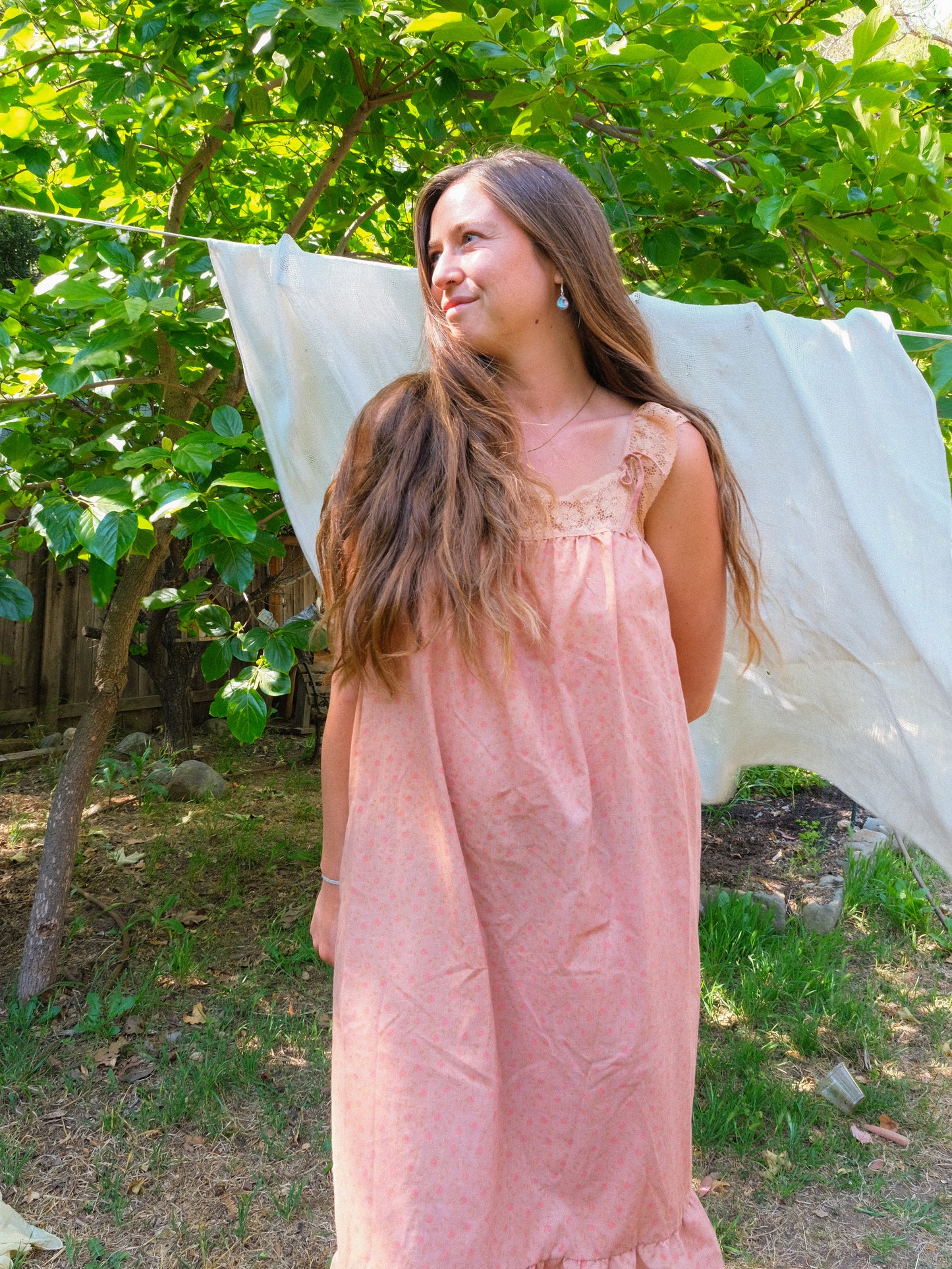 Cutch Lace & Ditsy Floral Dress