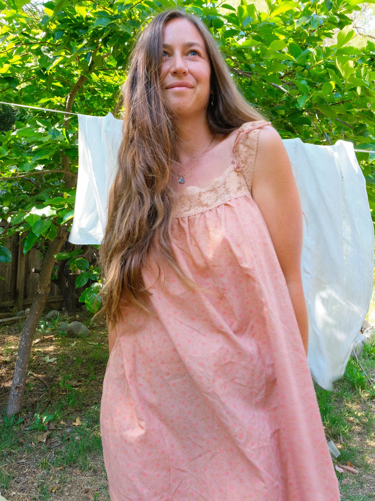 Cutch Lace & Ditsy Floral Dress