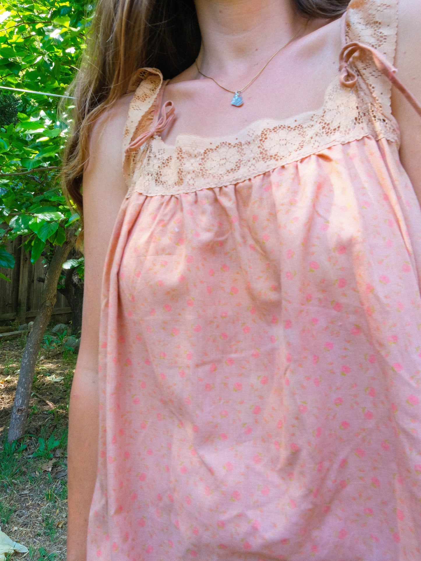 Cutch Lace & Ditsy Floral Dress