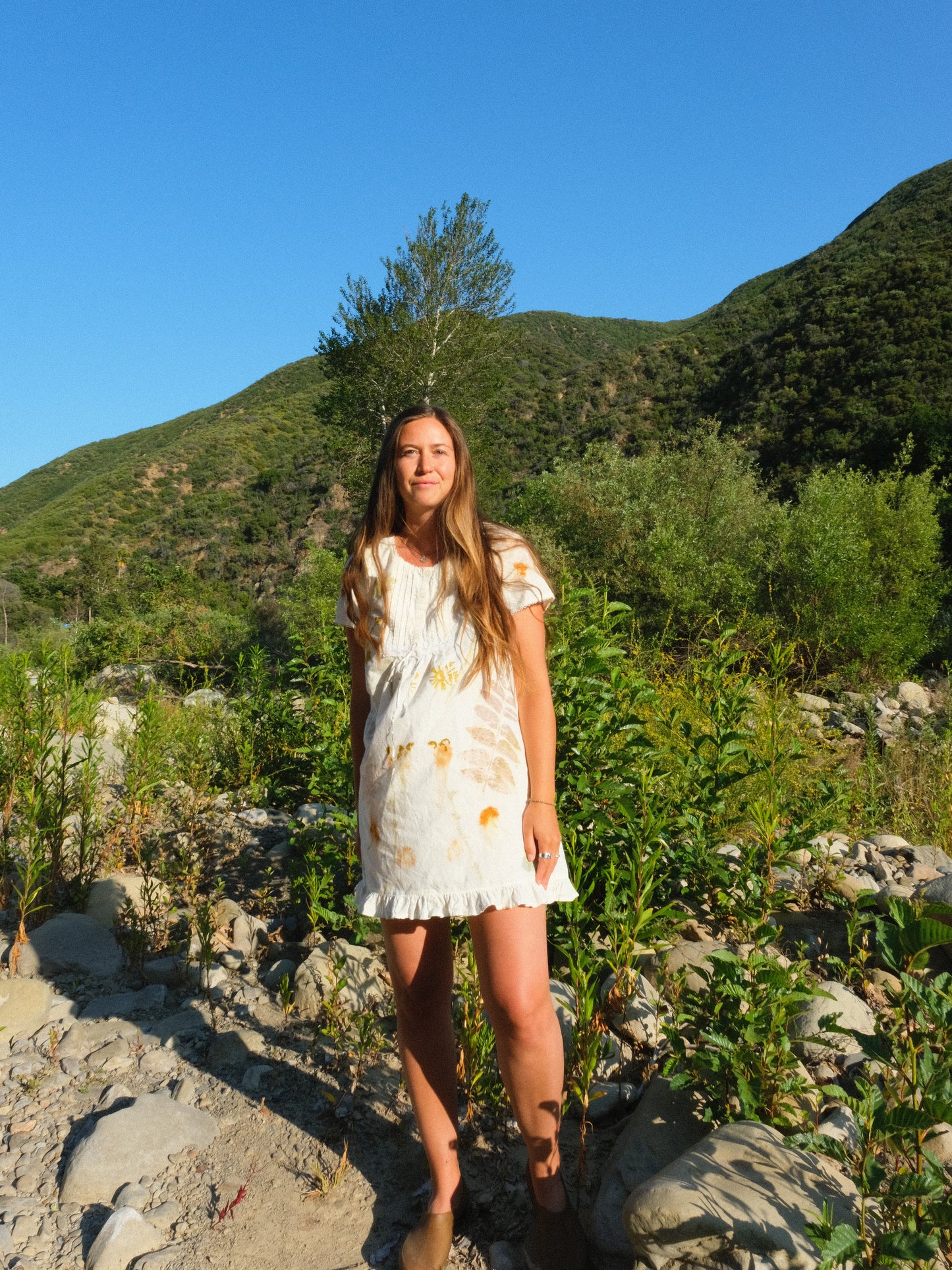 Eco-printed Brushed Cotton Laura Ashely Mini