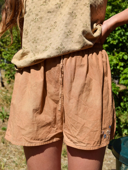 Cutch Gingham Cotton Shorts