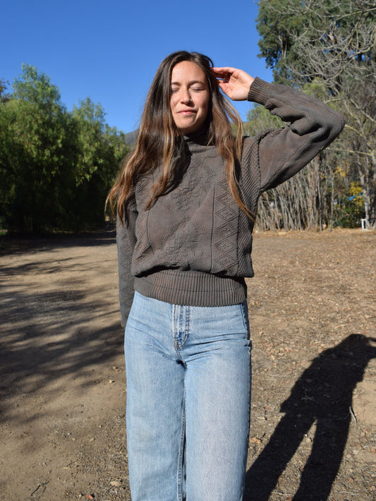 Indigo & Cutch Cotton Sweater