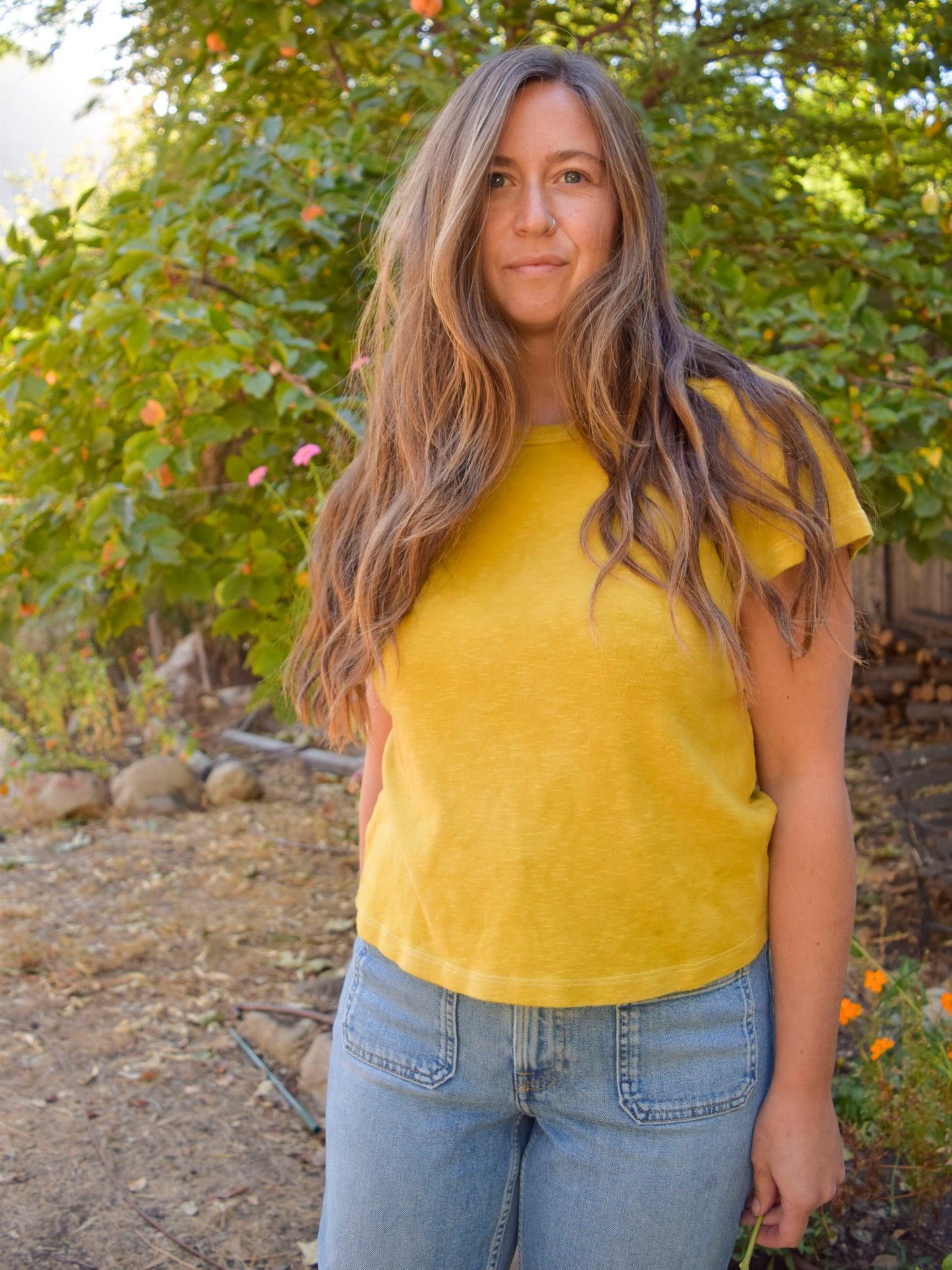 Organic Cotton Marigold Tee