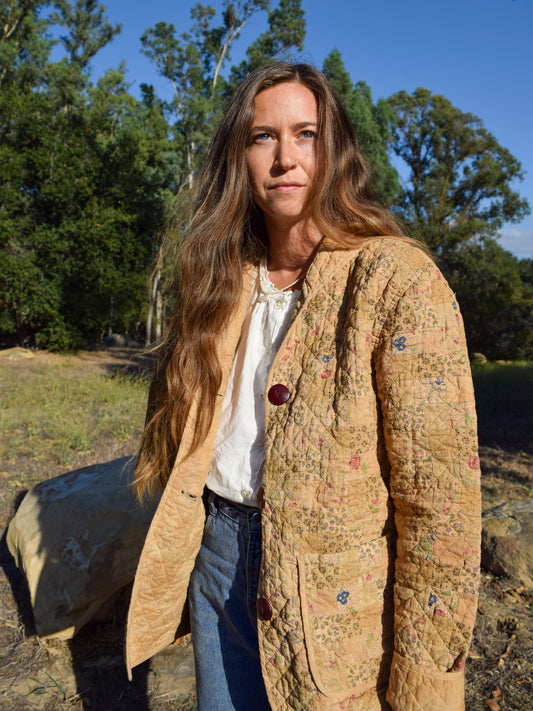 Cutch Quilted Small Patch Coat