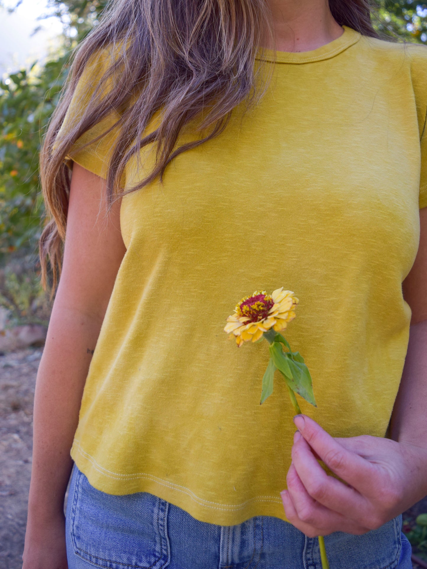 Organic Cotton Marigold Tee