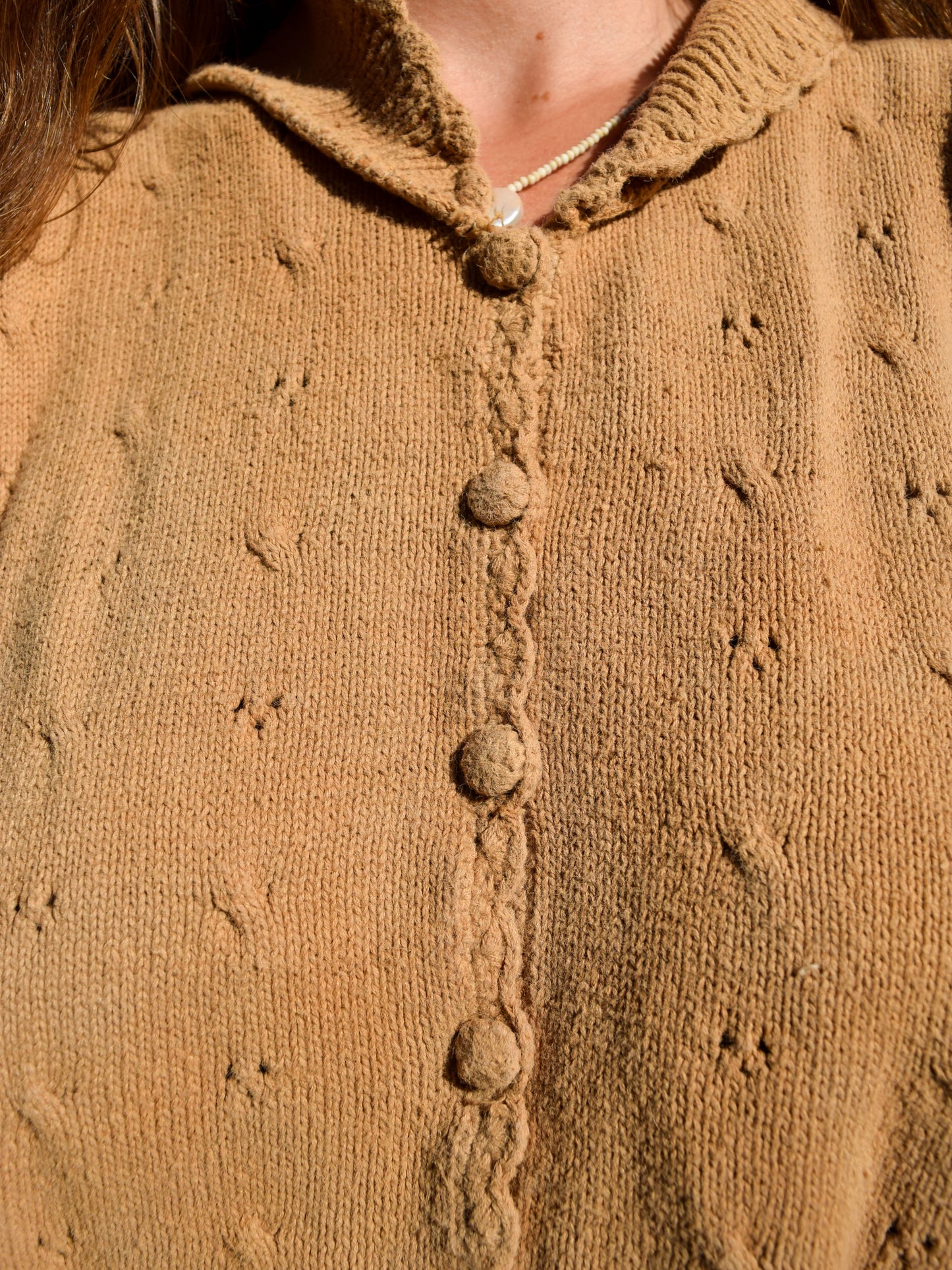 Coreopsis Pointelle Sweater