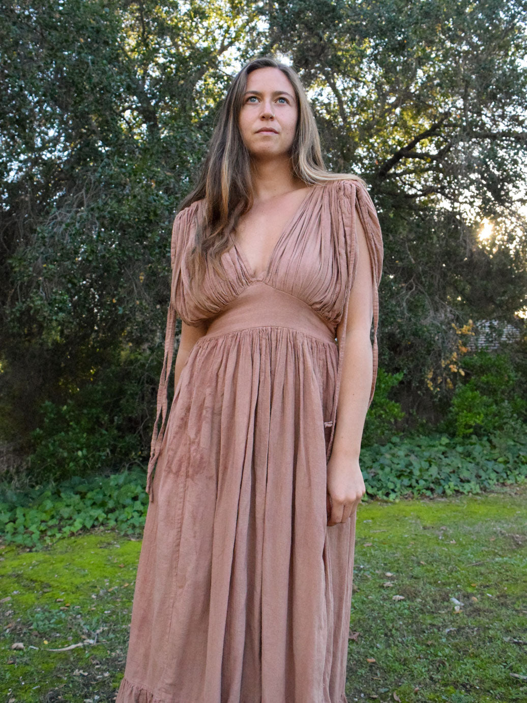 Lac & Cutch Dreamy Gauze Maxi Dress