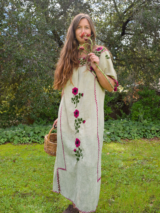 Chlorophyllin Tradition Huipil Style Dress