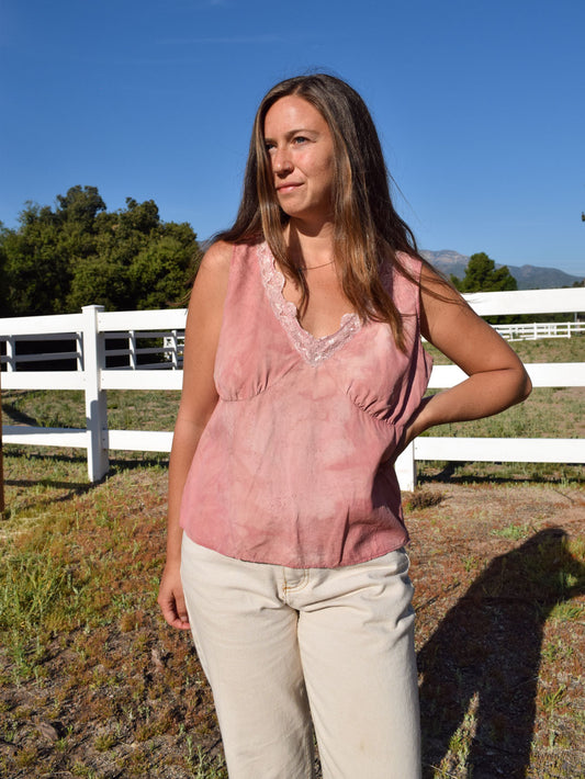Lac Silk Lacey Blouse