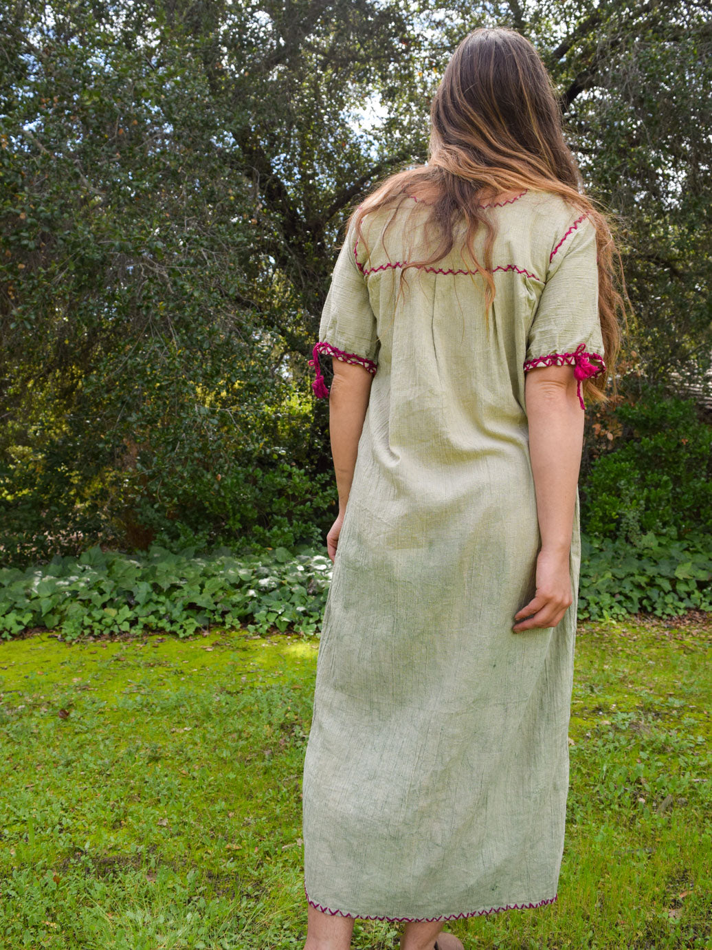 Chlorophyllin Tradition Huipil Style Dress