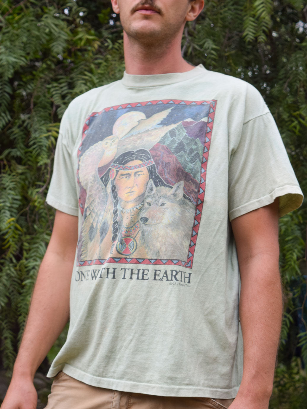 Chloropyhllin Unisex "One With The Earth" Tee
