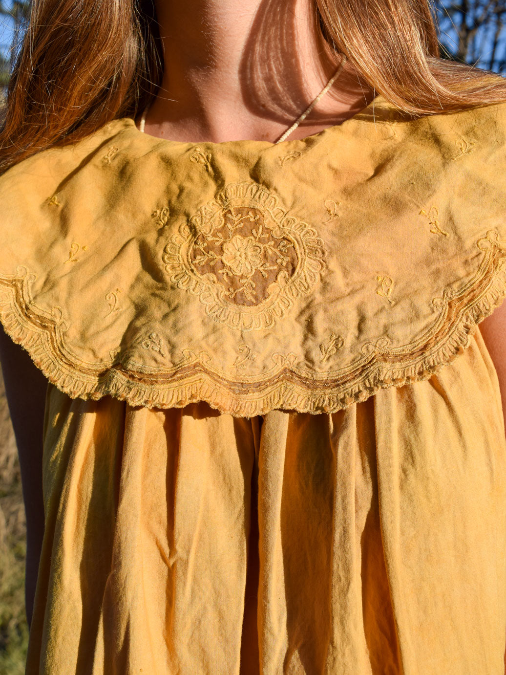 Cutch & Marigold Embroidered Puritan Dress