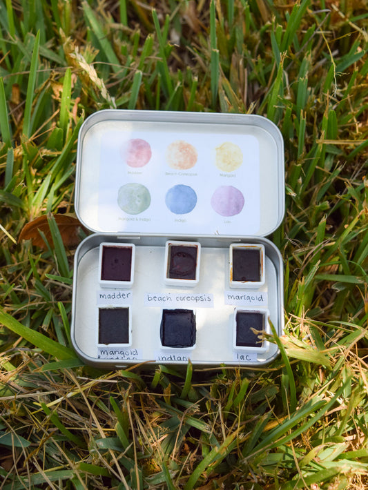 Watercolor Paints Made From Plants