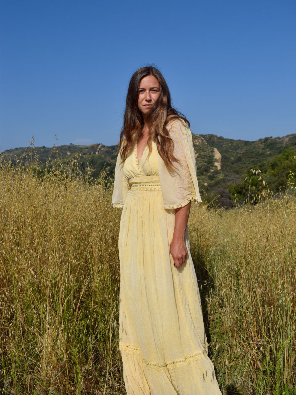 crinkle gauze maxi dress Women's Tomato Store Desert Gauze Maxi Dress With Allover Cotton Crink