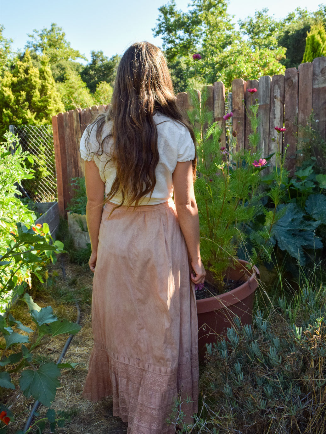Cutch Victorian Lace Skirt