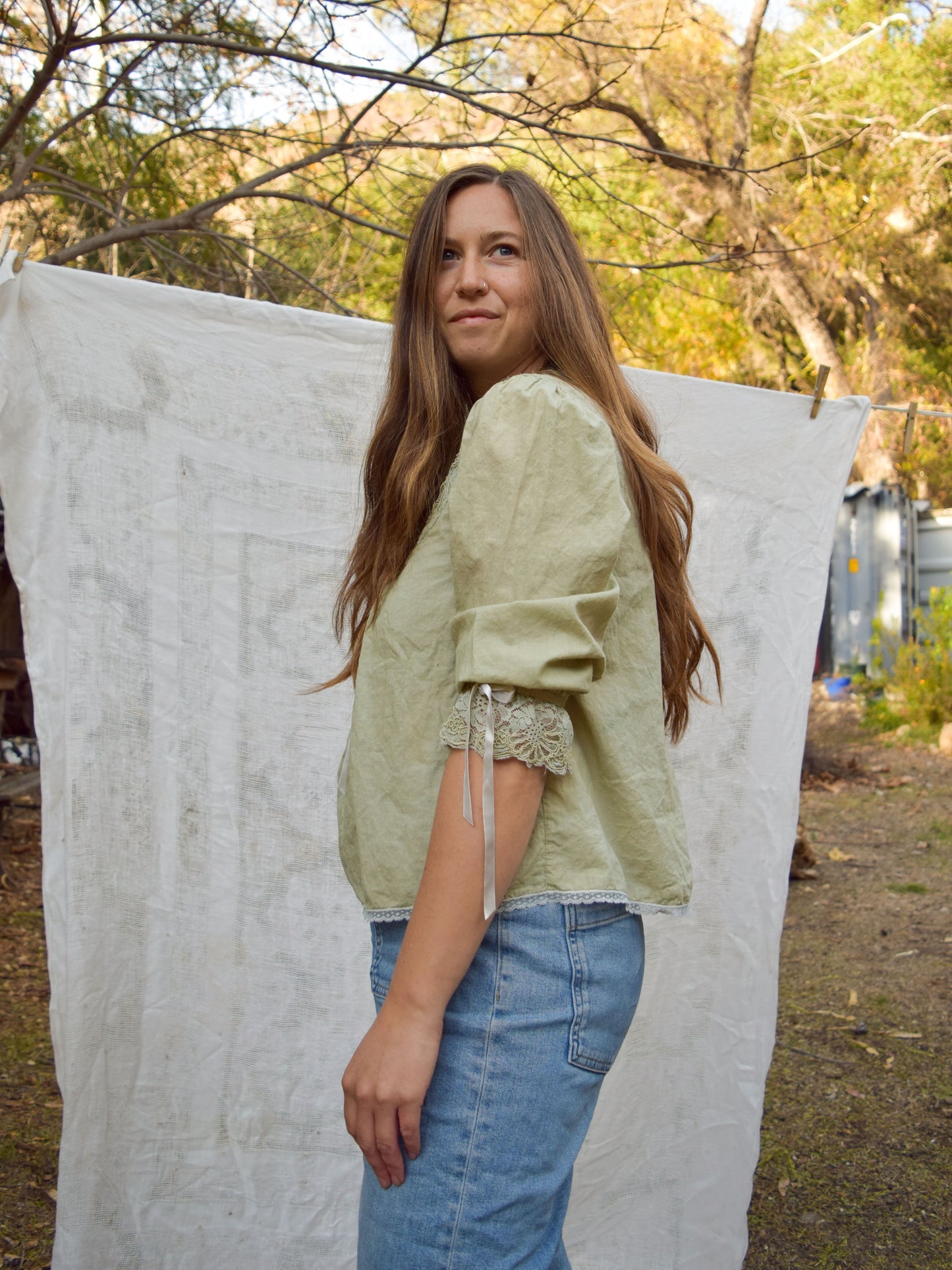 Chlorophyllin Cotton Bed Jacket