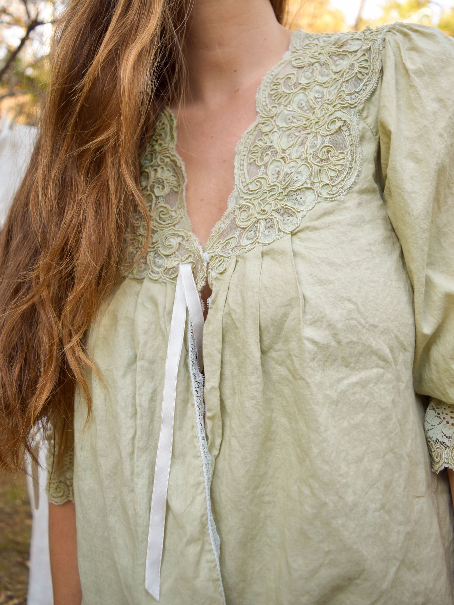 Chlorophyllin Cotton Bed Jacket