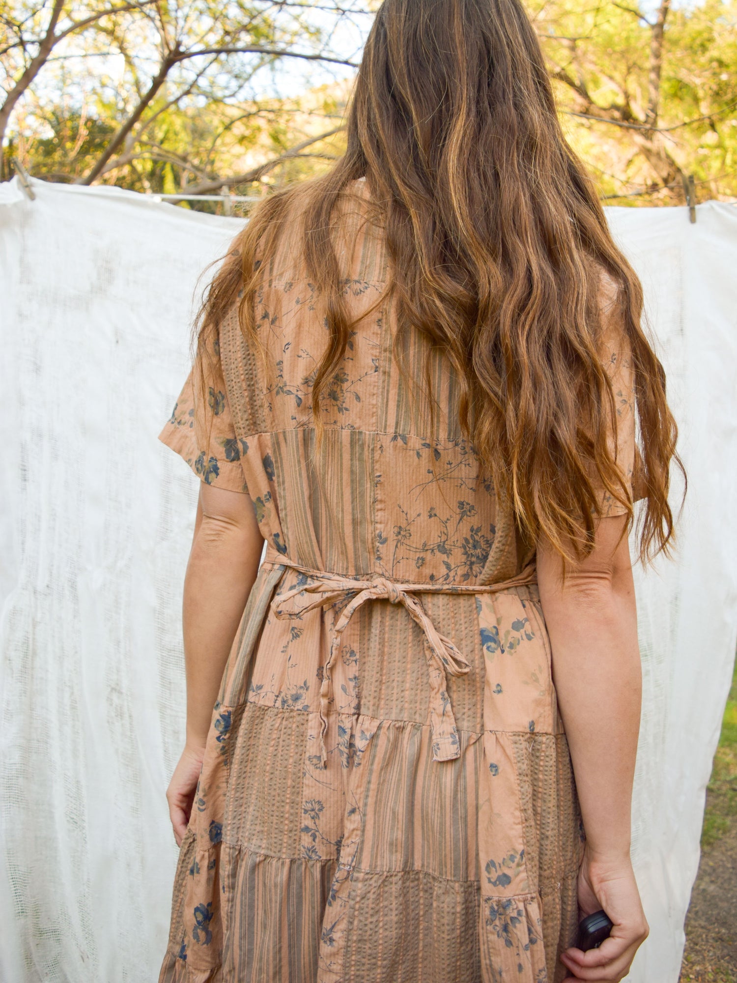 Cutch Patchwork Dress Rootedbotanics Cutch Patchwork Dress Rootedbotanics
