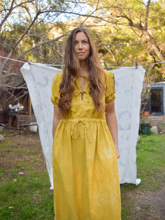 Marigold Lacausa Cotton Dress